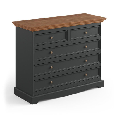 Living room Shelf Wood Luxury Modern Black xxl Chest of drawers Side Low Board Wardrobe
