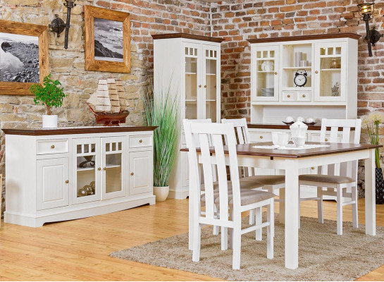 Dining room Tables Classic Style Robust until 150-197cm Living room Dining table XXL