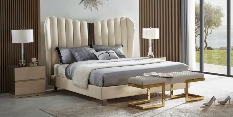 Stool Poufa Footstool Rectangular Stool Upholstered Stool Stool Side