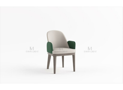 Dining room Chairs 1x Chair Armchair Set Lounge Club with Armrests Luxury Armchair