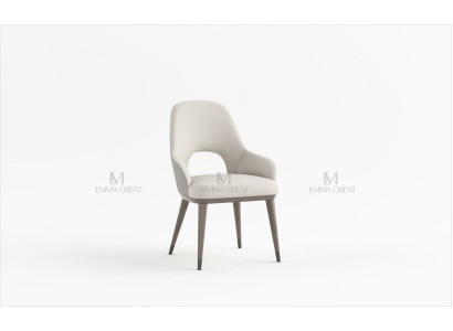 Chair Set Seat Upholstery Suite Dining room Chairs Lehn Wood Modern Luxury