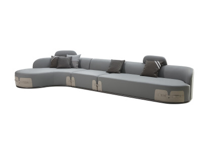 Leather Sofa Living landscape Gray Couch Sofa Upholstery Corner Sofas Sets Furniture