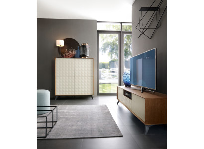 Set Modern Wall unit Chest of drawers TV cabinet Living room style wall units
