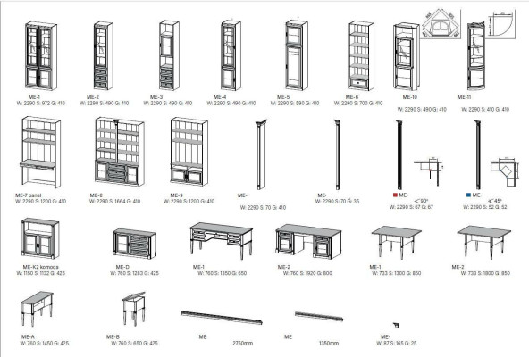 Office Wardrobe Wall Corner Cabinet Wood Luxury Furniture - Get a Quote - Other Dimensions