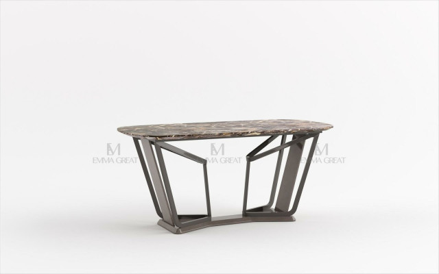 Design Dining table Marble Stone Table Modern Dining Tables Furniture 180x90 Tables