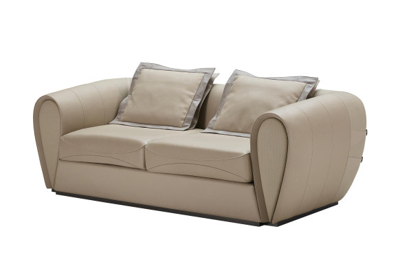 Luxury Genuine leather Upholstery Modern Suite Sofa Living room Furniture
