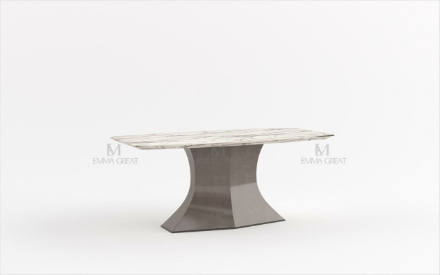 Dining table wooden table Marble Tables Table Dining room Design Luxury Furniture 180x90cm