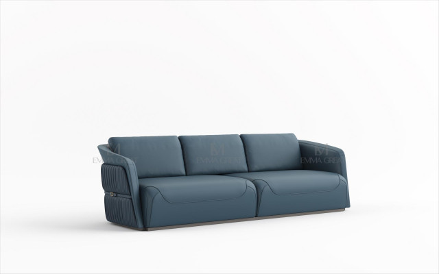 Sofa Three Seater Couch Upholstery Design Seat Sofas Room Modern Leather