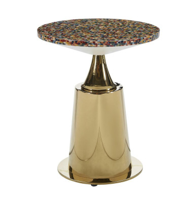 Side table Living room Table Gold Luxury Modern Wood Design Tables Furniture Luxury