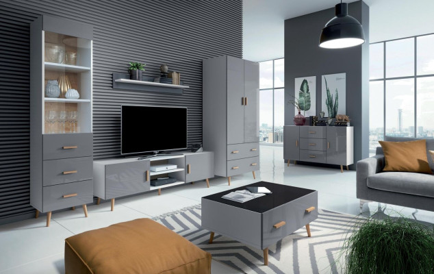 Chest of drawers Brillo Chests of drawers Wood Wardrobe Sideboard Living room Tall cabinet Sideboard