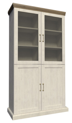 Display case Chests of drawers Showcases Chests of drawers Cabinets Glass Designer Wardrobe Country house xxl