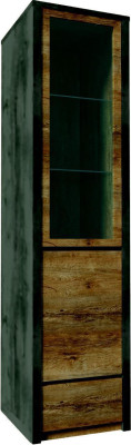 Display cabinets Massive Furniture Wood Cabinets new Real wood Display case High Wardrobe Glass