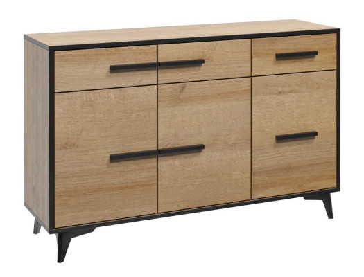 Chest of drawers Wardrobe TV stand Shelf Living room 6 pieces. Furniture Wall unit living wall set