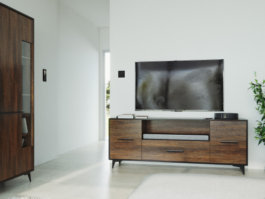Side Low Wardrobe Shelf Luxury Living Room Board Design TV-cabinet tv Sideboard Chest of drawers