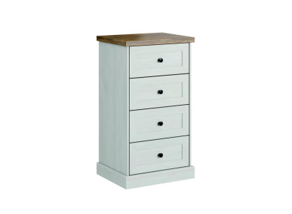 Country House Style Furniture High Chest of drawers Wardrobe Designer Cabinets White Sideboard