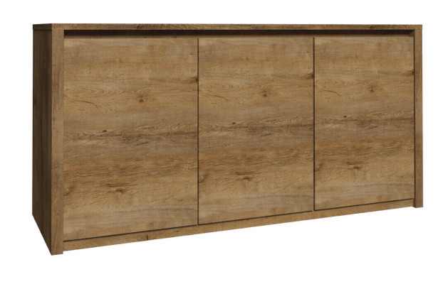 Modern Wood Chest of drawers Sideboard Chests of drawers Living room cupboard 130cm XL Low Boards