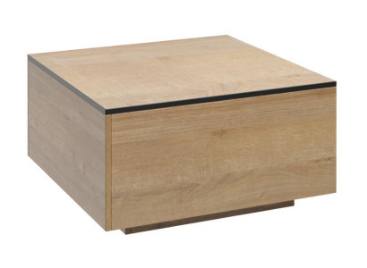 Side Table Coffee table Real Wood Furnishings Furniture Oak 80x80cm new Tables