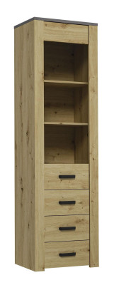 Living room sideboard 2x display case 3 pieces. Wall unit new Living room furniture Set Designer