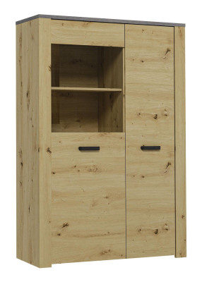 Living room sideboard 2x display case 3 pieces. Wall unit new Living room furniture Set Designer