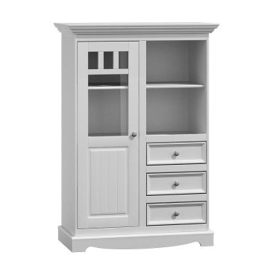 Sideboard Country House Style Living Room Wall Shelves Wood Shelf Bookcase Wardrobe