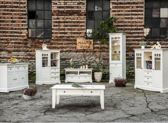 Sideboard Country House Style Living Room Wall Shelves Wood Shelf Bookcase Wardrobe