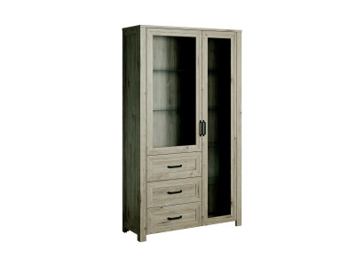 Wood Wardrobe System Shelves Living room Glass Cabinet Display case Showcases Wardrobe Shelf