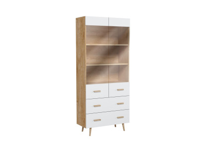 Modern Cabinets Wardrobe Wall Unit Bookshelf Shelf Display case - Model Brillo
