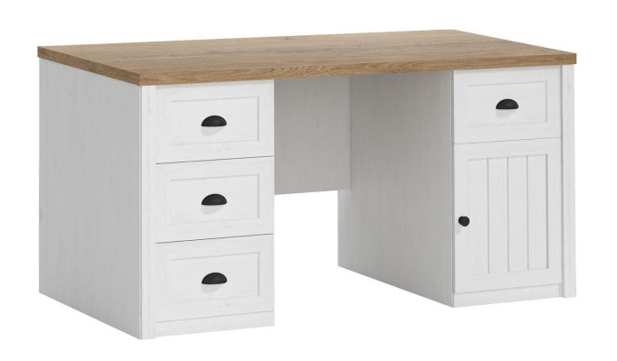 Desk Wood Wooden Table Solid Table Office furniture Country House Office Furniture Tables