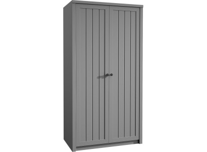 Wardrobe Solid wood Wood Country House Cabinets Wardrobe wall unit S2D Furniture
