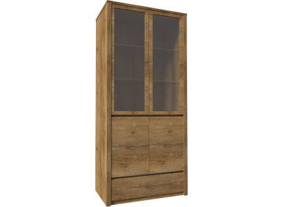 Glass showcase Glass cabinet Cabinets Wardrobe Wood Furniture new Display cabinets Wooden cabinet new