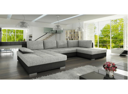 Couch Suite U-shape Big design Living landscape Corner sofa xxl Upholstery Corner