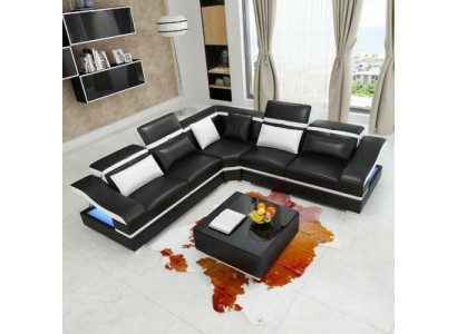 Luxury Design Corner Corner sofa L-shape Modern Sofas Leather Sofa Couch Living landscape Sofa Seat