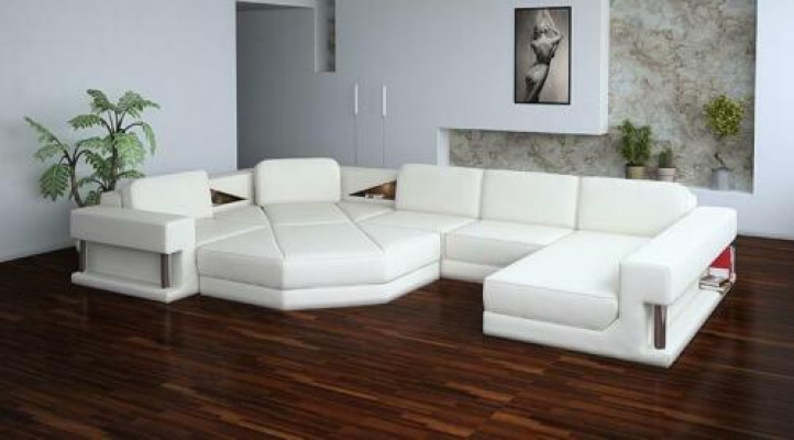 Couch Corner suite Living landscape U-shape Sofa Corner sofa Corner sofa Suite