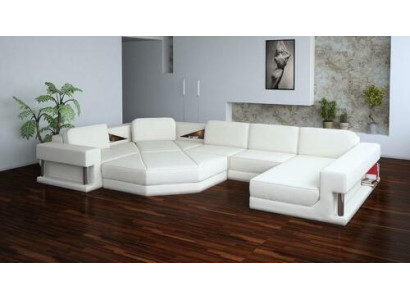 Couch Corner suite Living landscape U-shape Sofa Corner sofa Corner sofa Suite