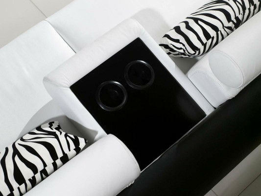 Leather sofa Corner sofa +2x Stool Suite Upholstery U-shape Couch Design