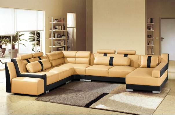 Suite U-shape Sofa Couch Upholstery Suite Living landscape Design