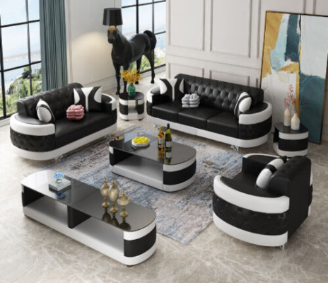 Living room Set Sidebaord Coffee table Side table Table 7 pieces. Complete suite