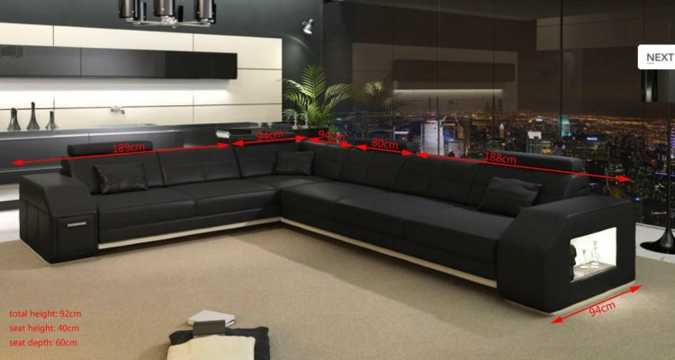 Couch Corner sofa Leather Textile Upholstery Suite Designer Sofa Living landscape