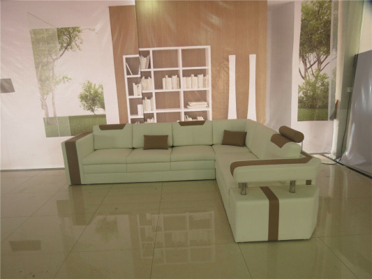 Designer Living room Corner sofa Couch Upholstery Seat Corner Garnitzur
