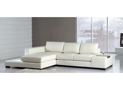 L-shape Sofa Couch Upholstery Suite Design Living landscape Corner sofa Leather
