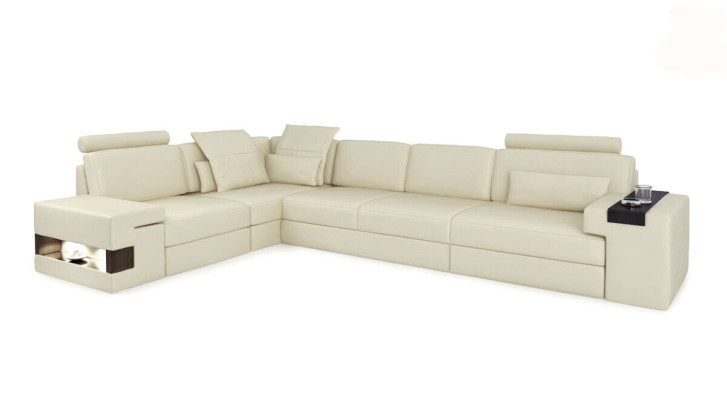 Leather Sofa Sofa Modern Upholstery Leather Design Corner sofa Couch Textile
