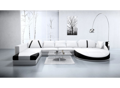 Living landscape Couch Corner suite U-shape Sofa Corner sofa Corner sofa Suite