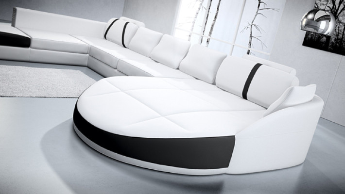 Living landscape Couch Corner suite U-shape Sofa Corner sofa Corner sofa Suite