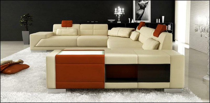 XXL BIG Living landscape U-shape Corner sofa Sofa Couch Upholstery Suite