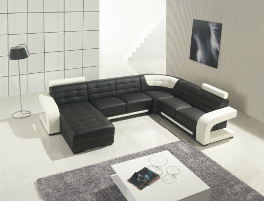 Living landscape Corner sofa Corner suite L-shape Sofa Corner sofa Couch Suite