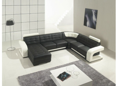 Living landscape Corner sofa Corner suite L-shape Sofa Corner sofa Couch Suite