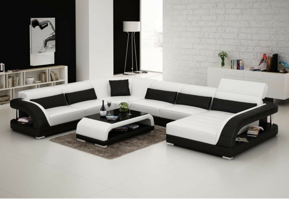 Sofa Couch Living landscape Corner suite Corner sofa Upholstery Suite Sofas