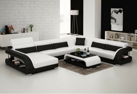 Sofa Couch Living landscape Corner suite Corner sofa Upholstery Suite Sofas