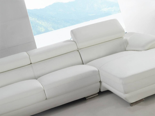 Design Corner sofa Leather Sofa Couch Upholstery Corner Living landscape Seat Suite