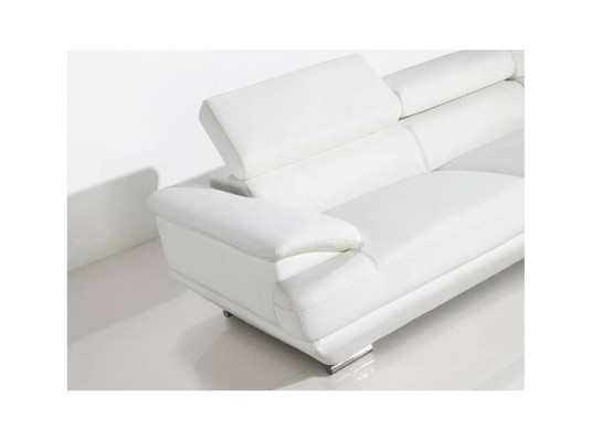 Design Corner sofa Leather Sofa Couch Upholstery Corner Living landscape Seat Suite
